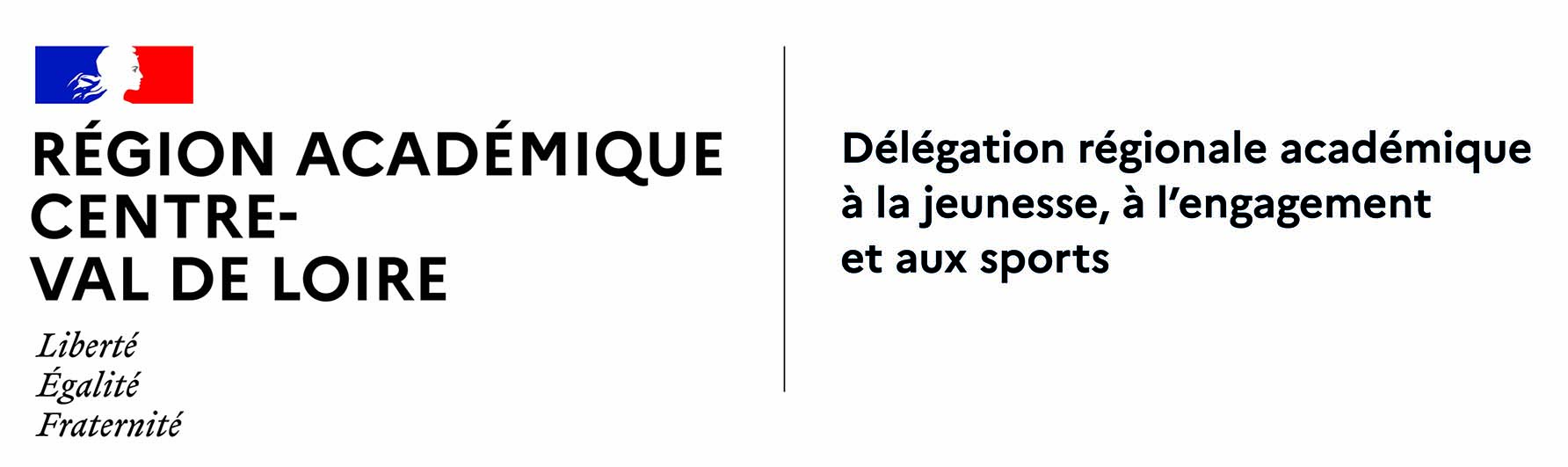 Logo de Délégation Régionale Académique à la Jeunesse à l’Engagement et aux Sports (DRAJES)